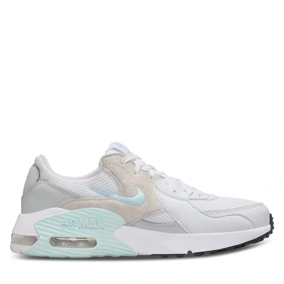 NEW Nike Air Max Excee Shoe White / Grey / Light Blue - Size Women’s 6.5 - Picture 2 of 4